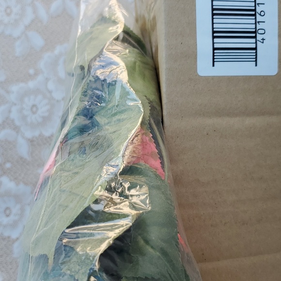 Home Interiors NEW Pink tip green bush 16" high Faux Floral Arrangements - Picture 7 of 7